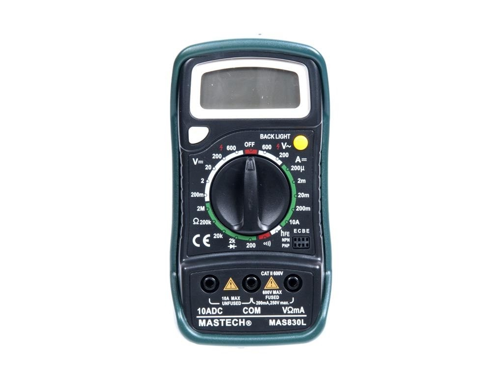 Цифровой мультиметр Mastech Mas830L