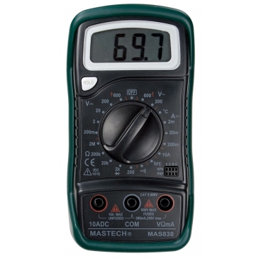 Цифровой мультиметр Mastech Mas838