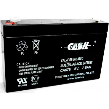 Casil CA675 6V 7,5Ah